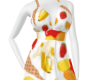 Ice Cream w/Fruit Dress