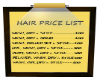 Hair Price List