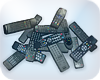 Pile Of TV Remotes