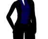 black&blue suit