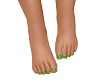 Bare Feet /Green