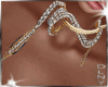 Diamond Snake Necklace G