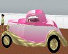 old pink car