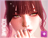 ▼ Bangs Brown Add On