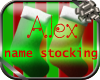 Christmas Stocking Alex