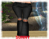 *SW*Black Jean Flares RL