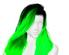 Mia Neon Green Hair