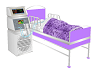 Purple Fetal bed