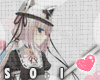 !S_Ears Anime , Black