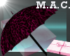 (MAC) Umbrella-Leo-Pink