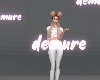 demure particles pink