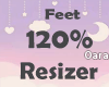 R. Feet scaler 120%