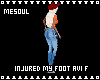 Injured My Foot Avi F
