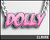 C|Dolly Pink Necklace