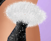 Santa Gloves Black