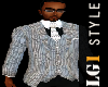 LG1 Grey 3pc Suit