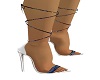 L /  Ladys String  Heels