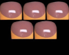 Orange Pedi