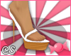*CS* White WoodN HeelZ