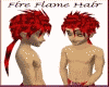 Fire Flame Male Hair