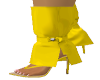 Yellow shoes