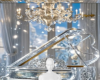 Crystal piano background
