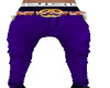 Pants w/ money Purple