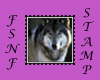 Grey Wolf Stamp
