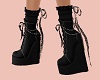 black shoes