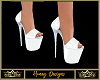 Shiney Heels White