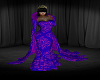 Dress queen purple