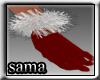 *S*X-Mas Gloves Fur RED