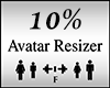 Avatar Scaler 10%