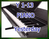 Piano Yesterday