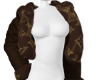 brown lv fur