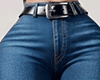 Jeans + Belt Blue Back
