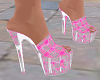 Butterfly PinkPlaid Shoe