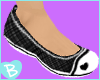 ~BZ~ Black Flats Shoe