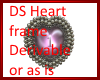 DS Heart Picture frame