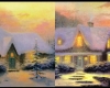 Cottages at Christmas