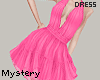Mystery! V Dress Pink