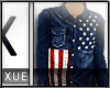 Xue| American Button Up