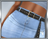 B* Belted Jeans Skirt RL