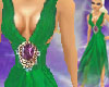 Mardi Gras Green Gown