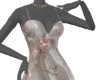 Silk Gown with Necklace