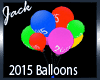2015 New Year Balloons