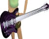 purple swirl guitar