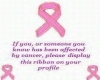breast cancer sticker
