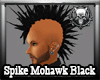 *M3M* Spike Mohawk Black