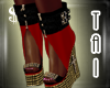 [TT]Lil red studded heel